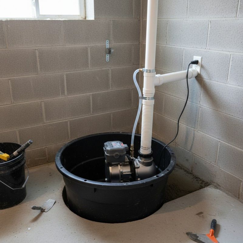 Basement Drainage Installation in Huntsville, AL