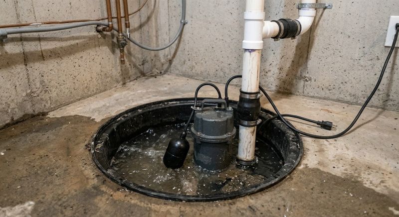 Basement Sump Pump Service in Warwick, RI