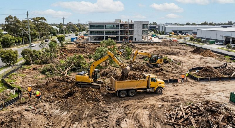 Commercial Land Clearing in Houston, TX