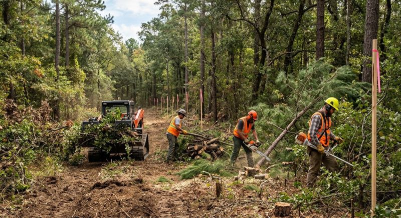 Terrain Clearing in Gwinnett County, GA