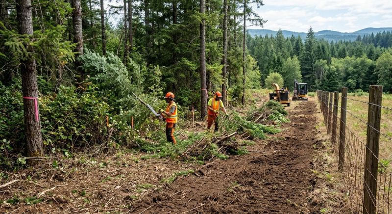 Acreage Clearing in Gwinnett County, GA