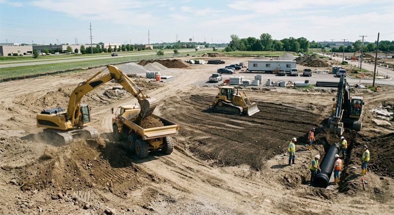 Commercial Land Preparation in Cumming, GA