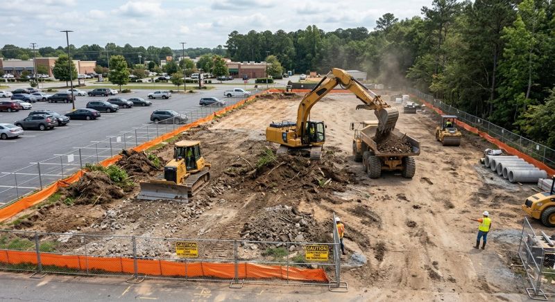 Commercial Lot Clearing in Houston, TX