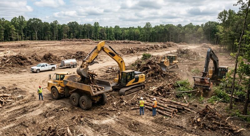 Commercial Property Clearing in Gwinnett County, GA