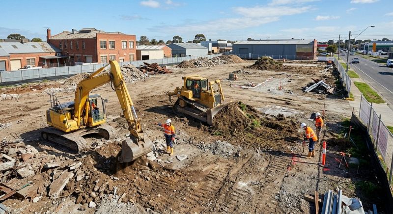 Commercial Site Clearing in Gwinnett County, GA