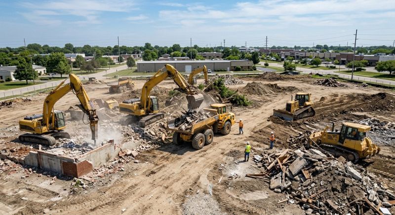 Commercial Site Clearing in Gwinnett County, GA