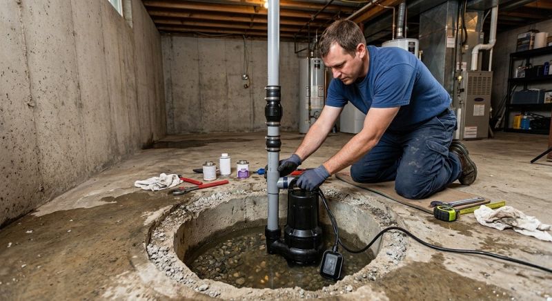 Drainage Pump Installation in Huntsville, AL