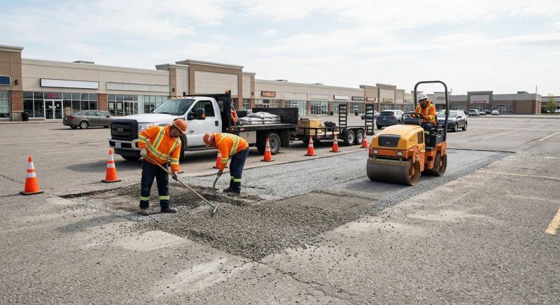 Parking Lot Gravel Repair in Houston, TX