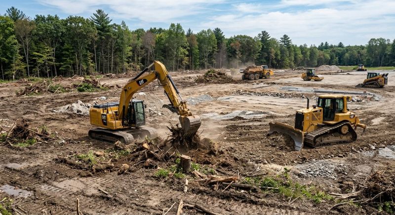 Parking Lot Site Preparation in Gwinnett County, GA