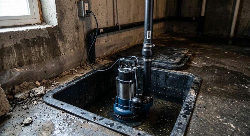 Sump Pump Installation in Mobile, AL
